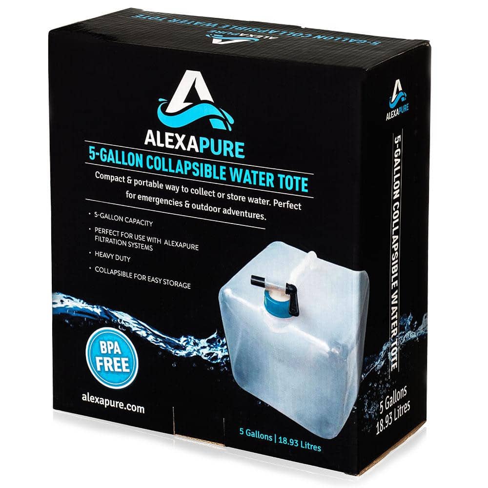 Alexapure 5-Gallon Collapsible Water Container - My Patriot Supply