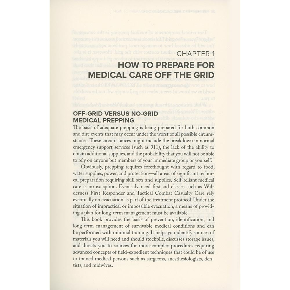 Prepper's Medical Handbook