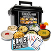 1-Week Food Supply Ammo Can + FREE Preparedness Playing Cards - Welcome Special