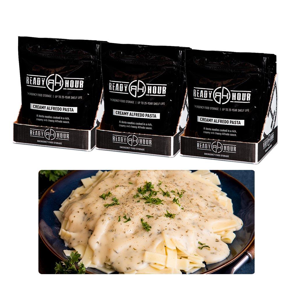 Creamy Alfredo Pasta Case Pack (24 servings, 6 pk.) - 3 Case Packs