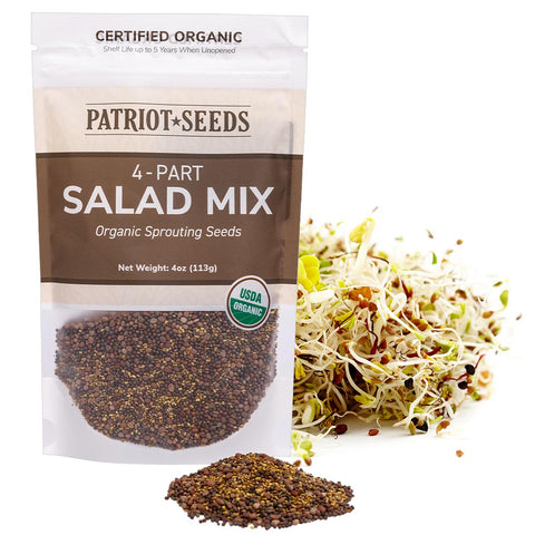 Image of Deluxe Sprouting Seeds Starter Kit