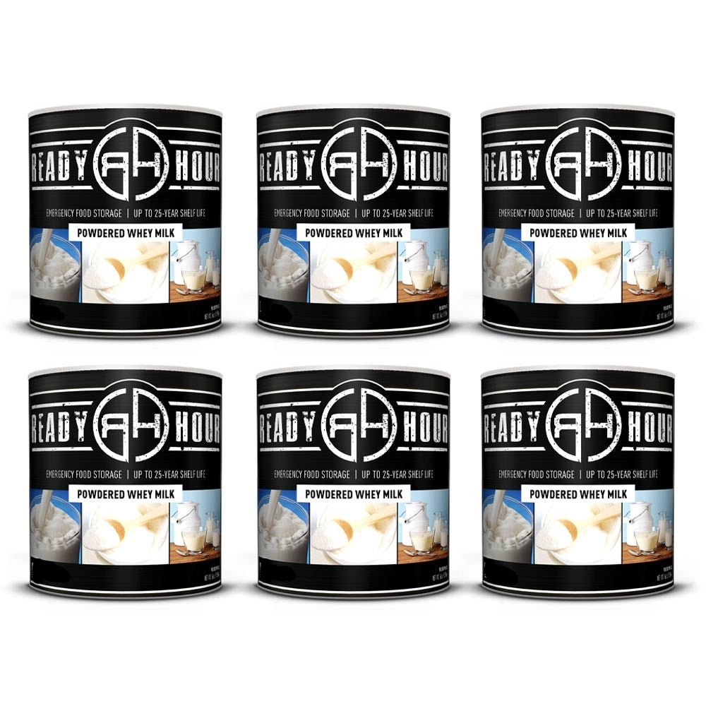 Powdered Whey Milk #10 Can (456 total servings 6-pack)