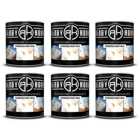 Image of Powdered Whey Milk #10 Can (456 total servings 6-pack)