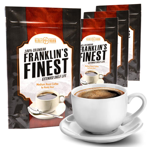 Image of Franklin's Finest Coffee - 4 Pouch Bundle (240 servings)