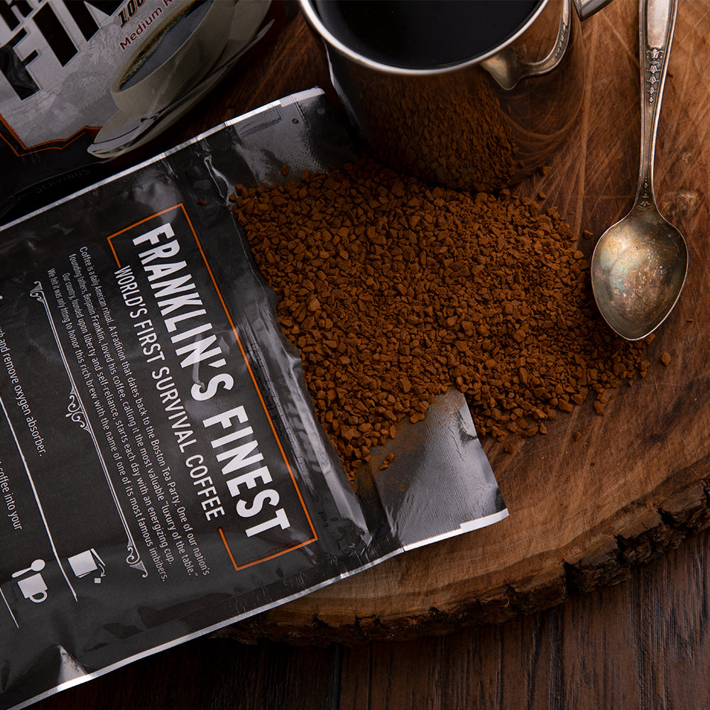 Franklin's Finest Coffee - 4 Pouch Bundle (240 servings)