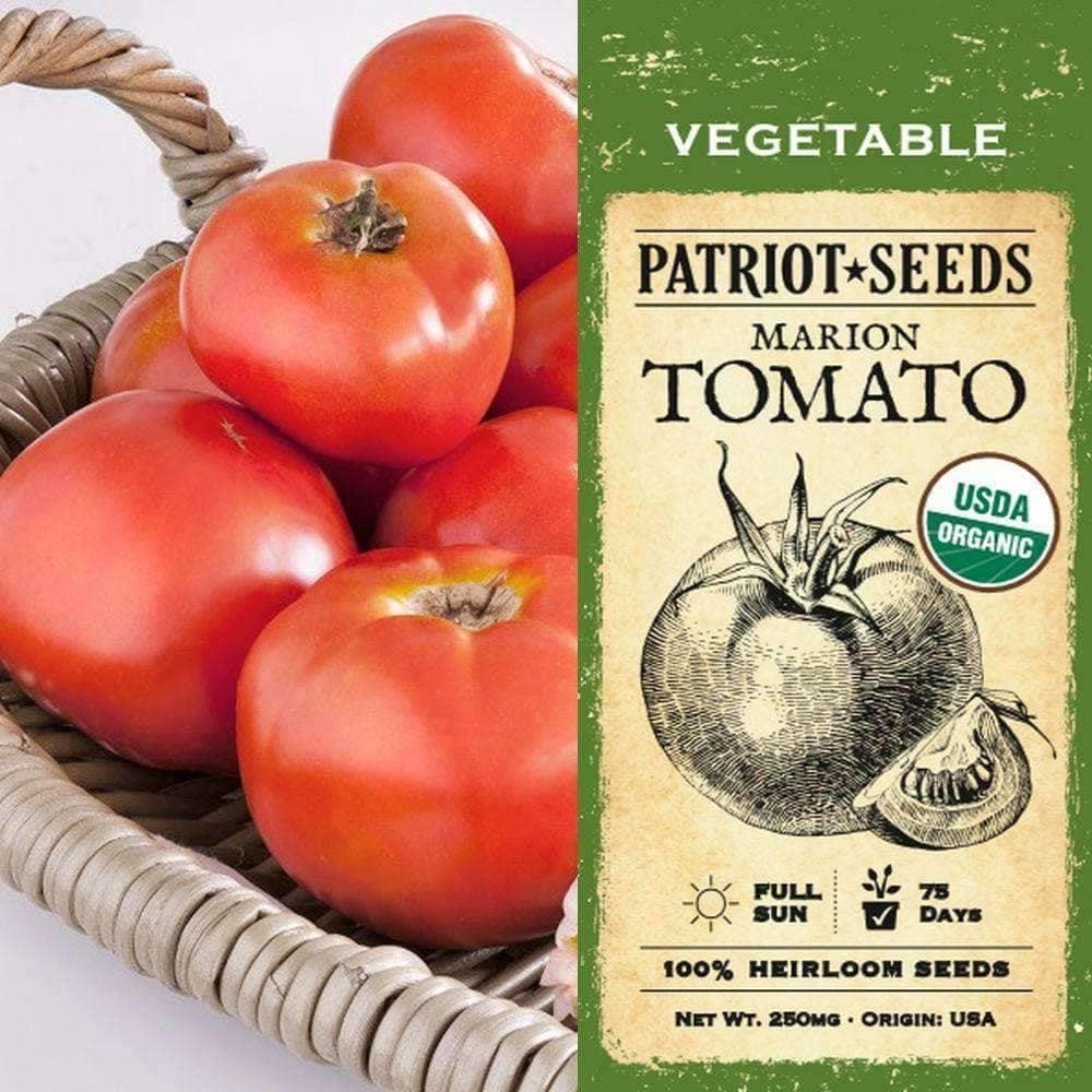 Organic Marion Tomato Seeds (250mg) - My Patriot Supply