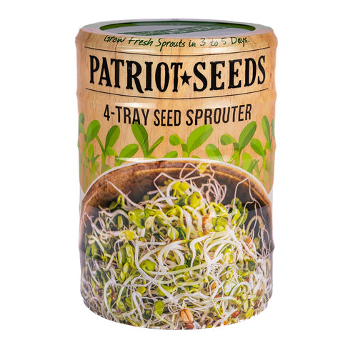 Image of Deluxe Sprouting Seeds Starter Kit - Survival Jack Exclusive Offer