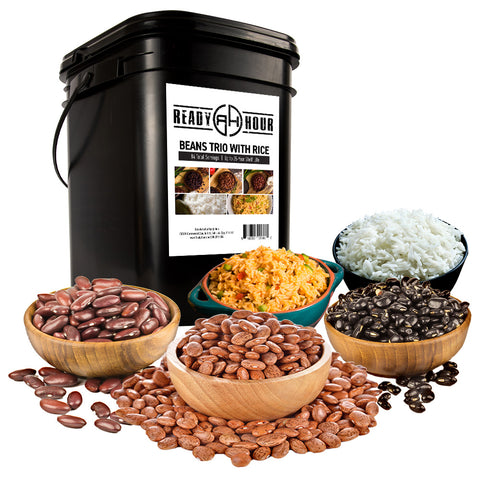 Image of Beans Trio & Rice Kit  (100 servings, 14 pk.) - Checkout