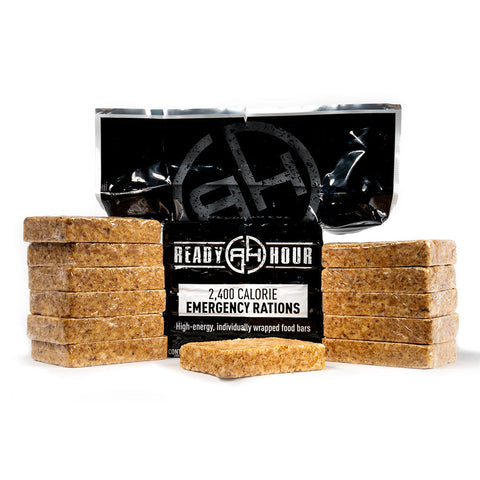 Image of 2,400 Calorie Emergency Ration Bars by Ready Hour - Checkout