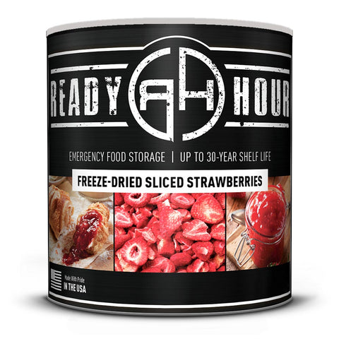 Image of Freeze-Dried Sliced Strawberries (36 servings) - My Patriot Supply