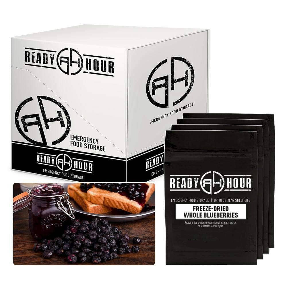 Freeze-Dried Blueberries Case Pack (32 servings, 4 pk.) - My Patriot Supply