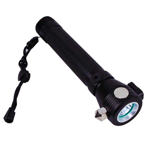 Image of 9-in-1 Multi-Function LED Solar Rechargeable Flashlight - My Patriot Supply