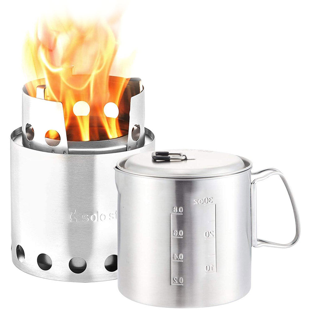 Solo Stove Lite Cooking Kit with InstaFire Fire Starter