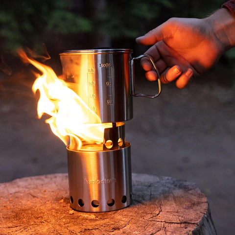 Image of Solo Stove Lite Cooking Kit with InstaFire Fire Starter