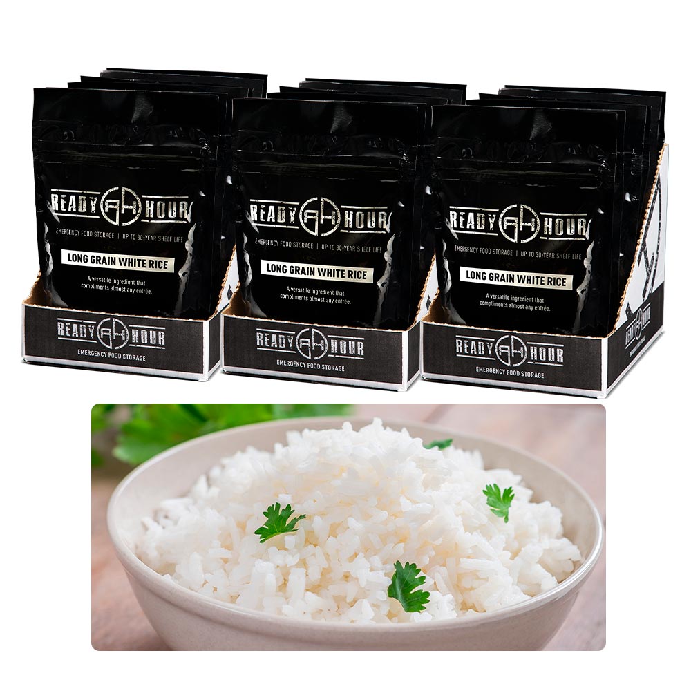 Long Grain White Rice Case Pack Bundle