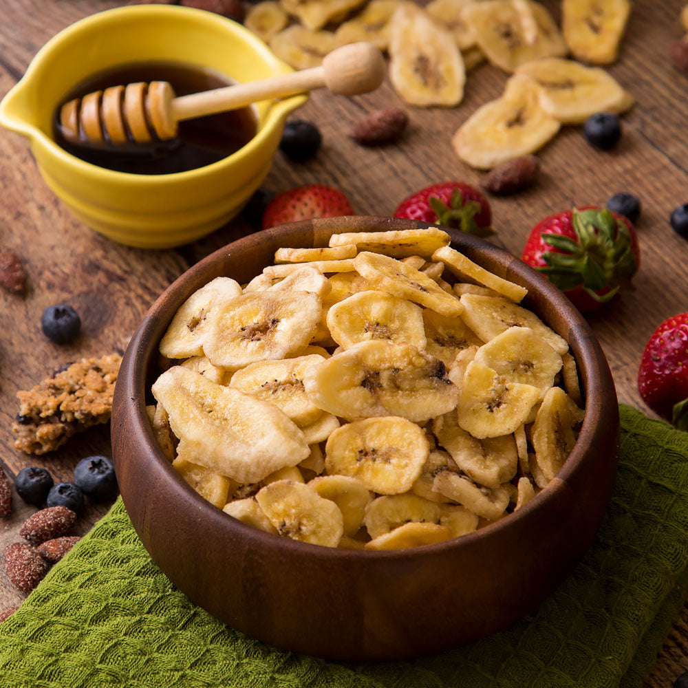 Banana Chips #10 Cans (72 total servings 3-pack)